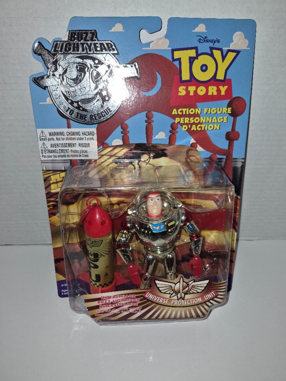 Vintage 1995 Thinkway Toy Story Interstellar Buzz Lightyear action figure rare